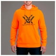 thumbnail image 3 of VORTEX Adult Male Core Logo Performance Hoodie, Color: Blaze, Size: XL, 3 of 5
