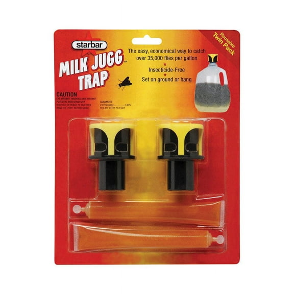 Starbar 100520148 Insecticide-Free Milk Jugg Hangable Fly Trap Gel 2 oz.