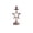 I-star B, variant on Christmas Bow Candle Holder,Metal Sculpted Ribbon Tealight Stand,Festive Tabletop Decor for Holiday Mantel And Dining Table Display