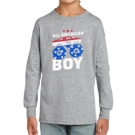 

All American Boy! Long Sleeve Toddler -Image by Shutterstock 2 Toddler