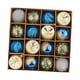 thumbnail image 1 of 16 Uds bolas de Navidad adornos decoración colgante de Navidad surtido de adornos de 6cm para recuerdos de fiesta de aniversario de compromiso Azul y verde, 1 of 8