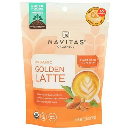 (Pack Of 6) Navitas Latte Goldn Organic 3.1 Oz