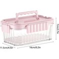thumbnail image 2 of Fruit Containers For Fridge, Airtight Locking Lids Food Containers With Detachable Ice Tray, Summer Household Outdoor Fruit Organizer Bento Box For Ic, 2 of 5