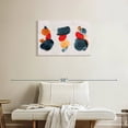 thumbnail image 2 of Elephant Stock Watercolor Blotches Wall Art - Horizontal Canvas Wall Art - Living Room Wall Decor - Abstract Canvas - Orange And Red Decor - 30" x 20", 2 of 8