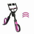 thumbnail image 1 of Eyelash Curler with 3Pcs Replacement Pads Eyelash Curler Portable Definition False Eyelash Curler Tools,1 Set x Eyelash Curler,Black, 1 of 6