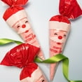 thumbnail image 3 of Maud Borup Santa Cotton Candy Cone, 0.75 oz Cherry,  Seasonal Holiday Treat &  Gift, 3 of 6