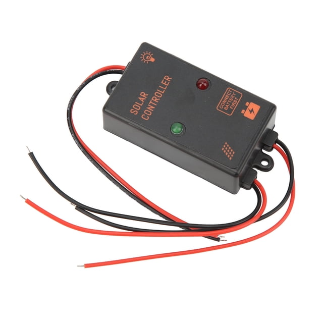 Controlador de panel Solar, Controlador Solar Pwm Fácil de Instalar Alta Eficiencia 6V 12V Trabajo Auticó para la Bomba de Agua