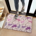 thumbnail image 2 of Pioneer Flower Floral Print Pattern Door Rugs,Washable Non Slip Door Mats Indoor,Decorative Door Mats,Entry Mat Indoor for Entrance,Bedroom,Kitchen,Bathroom,16"x24", 2 of 6