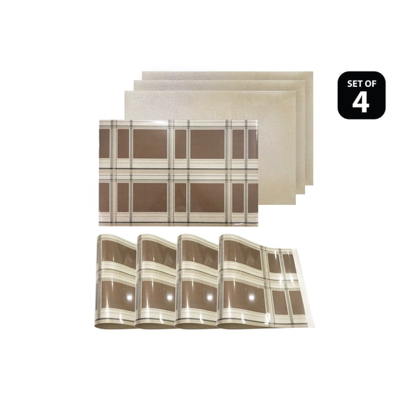 Side Walk 12x18’’ Placemat Set Of 4