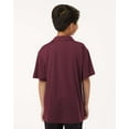 thumbnail image 3 of AllPro 41800Y Pro-Lock Youth Performance Polo-Maroon-M, 3 of 6