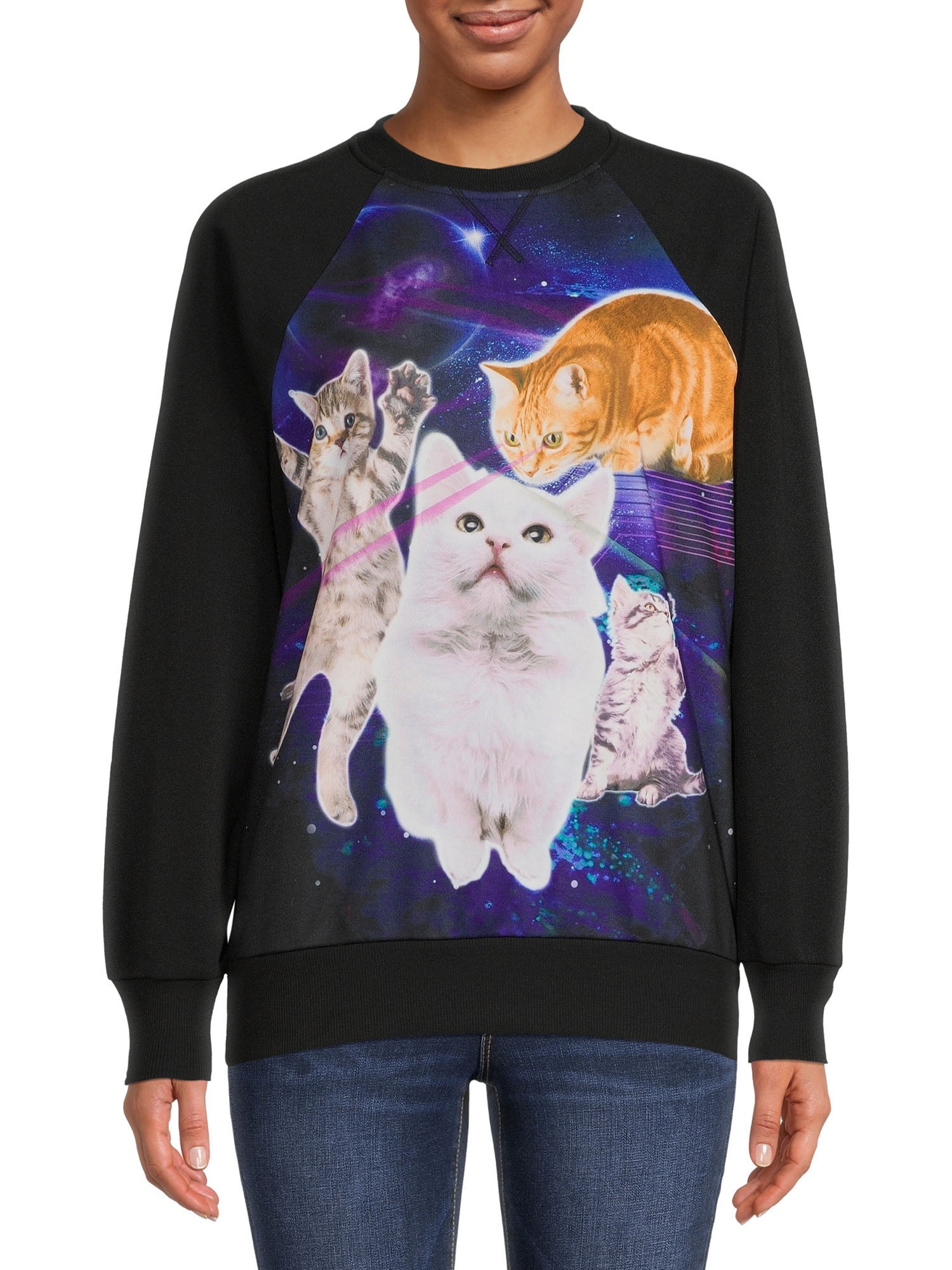 No Boundaries Junior's Scenic Sweatshirt