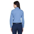thumbnail image 2 of Devon & Jones D630W Women's Crown Collection Oxford Woven Dress Shirt-Light Blue-2XL, 2 of 3