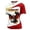 Red2, variant on Women's Germany Eagle V-Neck T-Shirt with "DEUTSCHLAND 2026" – Patriotic Short Sleeve Top for Football Matches, Fan Events & Casual Wear – Comfortable Summer Tee (S-XXXL)