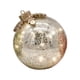 thumbnail image 3 of Adorno de bola navideña para árbol de Navidad, decoración colgante para escritorio, decoración LED navideña Dorado, 3 of 9