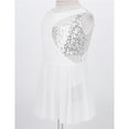 thumbnail image 5 of MSemis Girls Shiny Sequins Ballet Dance Dress Gymnastic Leotard, 5 of 7