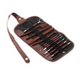 thumbnail image 3 of yuksok 12Pcs Polymer Clay Sculpture Set Polymer Clay Tools Wooden Handle with Carrying, 3 of 9