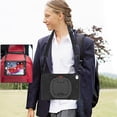 thumbnail image 2 of Funda a juego para iPad Mini 4/5 con correa para el hombro, soporte de anilla ajustable grande, portalápices y protección contra golpes., 2 of 5