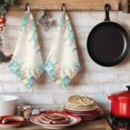 thumbnail image 6 of Beige Coastal Kitchen Towels Set of 4, Summer Nautical Beach Coral Starfish Absorbent Dish Towels for Kitchen, Microfiber Hand Towel, Quick Drying Tea Towel for Cleaning Decorative Dishcloths, 6 of 7