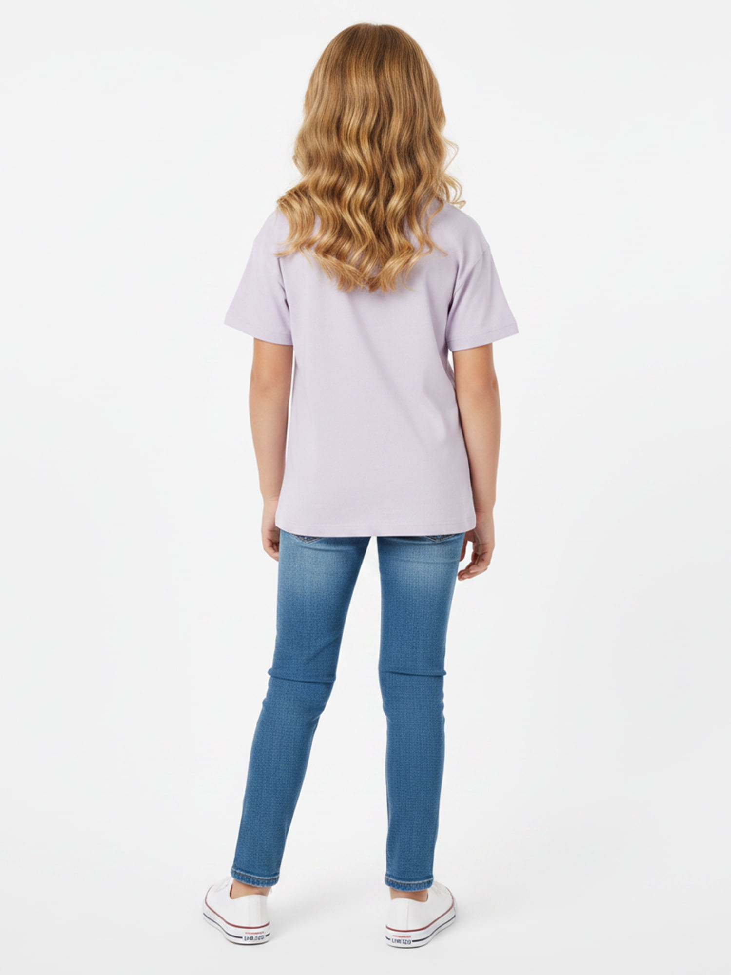 Sesame Street Girls' Elmo Graphic Tee with Short Sleeves, Sizes 4-16