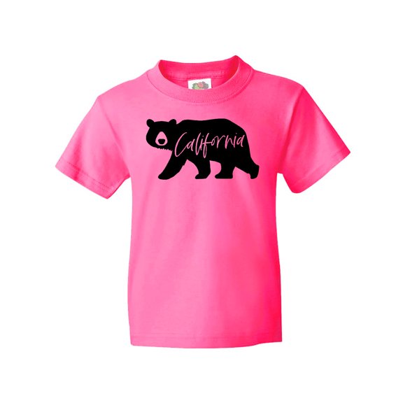 Inktastic California Black Bear Silhouette Youth T-Shirt