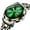 By556 EyeBurst Goldjby, variant on New Stainless Steel Band Big Brand Watch Waterproof Gradient Dial Quartz Watch Men's Watch