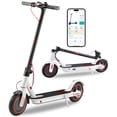 thumbnail image 1 of Scooter Eléctrico X Rush Blanco Plegable 500W 30 km/h con Batería de Litio, App Tuya y Pantalla LCD, 1 of 8