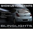 thumbnail image 1 of For Hyundai i20 ix20 Tinted Smoked Tail Lamp Light Overlays Film Protection, 1 of 3
