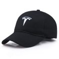 thumbnail image 2 of Fashion Embroidery Baseball Cap Car Tesla Logo Racing Cap Men Women Snapback Hat High Quality Cotton F1 Car Fans Cap Trucker Hat Gao Jinjia LED, 2 of 2