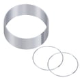 thumbnail image 1 of Uxcell Paquete de 12 Anillos de Atrapasueños, Anillo de Forma Redonda de Metal de 4.7 Pulgadas para Decoraciones de Manualidades DIY en Plata, 1 of 1