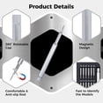 thumbnail image 2 of 24 In 1 Precision Screwdriver Set | Multipurpose Manual Screwdriver, Crv Magnetic Driver Bits & Storage Box, Repair Tool | For Electronics Computer Tablet Eyeglass Mini Repair Tool Kit, 2 of 5