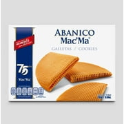MacMa Traditional Box of Abanico Mexican Cookies galletas 8.64 oz