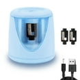 thumbnail image 1 of Tignapoo Taille-Crayon Automatique Électrique avec Options de Puissance Doubles (Batterie & USB), Bleu, Design Compact pour un Affûtage Efficace, 1 of 6