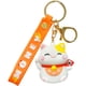 thumbnail image 1 of Llavero de gato de la suerte con colgante de gato de estilo japonés., 1 of 7