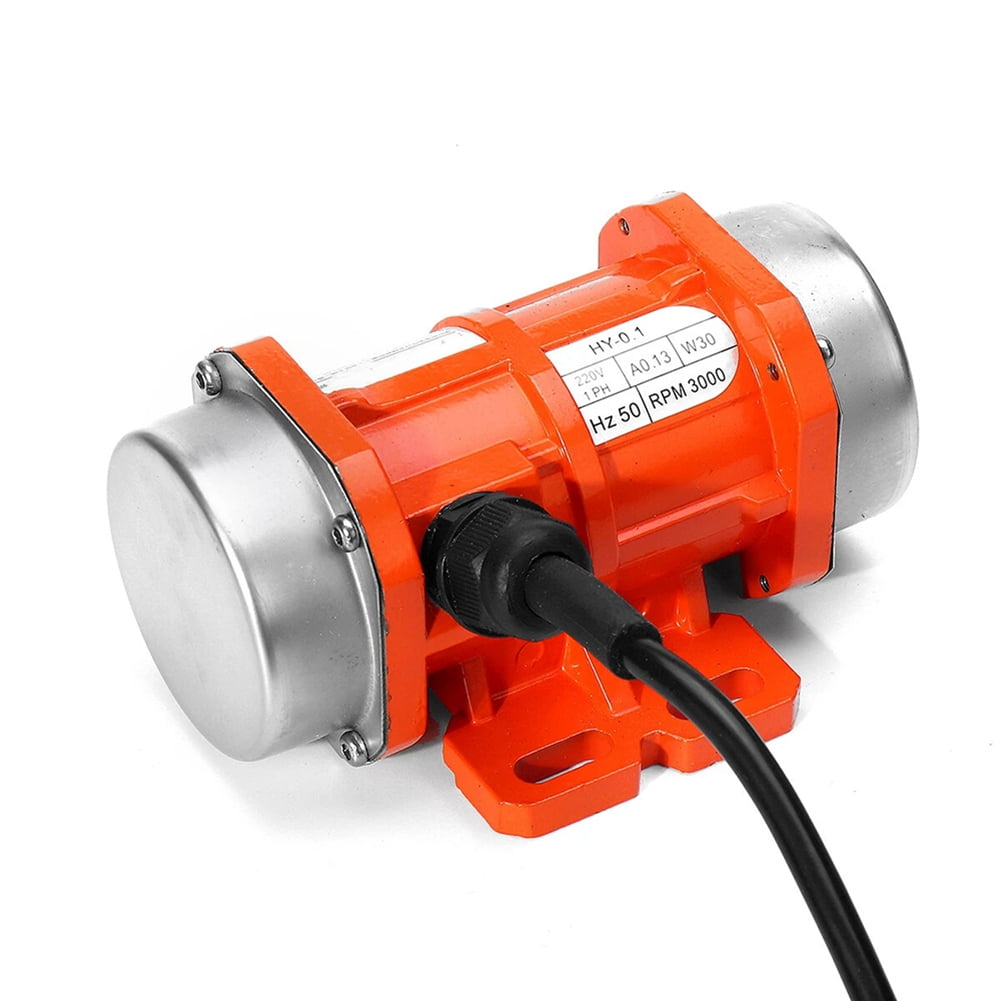 Concrete Vibrator Vibration Motor 30W 220V 3000Rpm Single Phase Aluminum/ Motor Speed Controller - Walmart.com