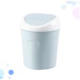 thumbnail image 3 of WHAMVOX 1PC Tabletop Waste Receptacle Sky-blue Plastic for Home Organization and Storage, 3 of 8