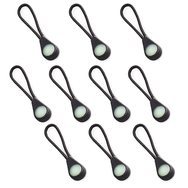 Sac à Dos de Camping et de Randonnée en Plein Air Anti-Perte à Fermeture Éclair Lumineuse à Tirer (10 Pcs)