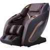 BestMassage Zero Gravity Full Body Massage Chair with Built-In Heat Therapy Foot Roller ,Smart Voice Controller,Bluetooth Speaker,Brown