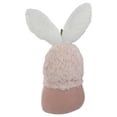 thumbnail image 5 of Northlight Easter and Spring Floral Gnome Head with Bunny Ears - 14" - Pink and White, 5 of 5