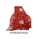 thumbnail image 3 of Christmas Blanket Christmas Tree Printed Cover Blanket Nap Blanket Flannel Blanket Outdoor Insulation Blanket Game Blanket, 3 of 6