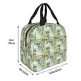 thumbnail image 2 of Pofeuu Rabbit And Carrot Print Lunch Bag Lunch Box Large Capacity Insulated Lunch Bag for Adult, Leakproof Reusable Lunch Tote Bags for Work, 2 of 5