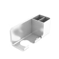 thumbnail image 2 of Wall-Mounted Hair Dryer Storage Rack, Sleek Plastic Hair Dryer Holder, Easy Install with Wall Stickers, Practical Bathroom Organizer for Hair Tools & Space Saving Solution, 2 of 8