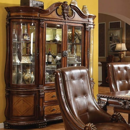 Astoria Grand Wendel Lighted China Cabinet