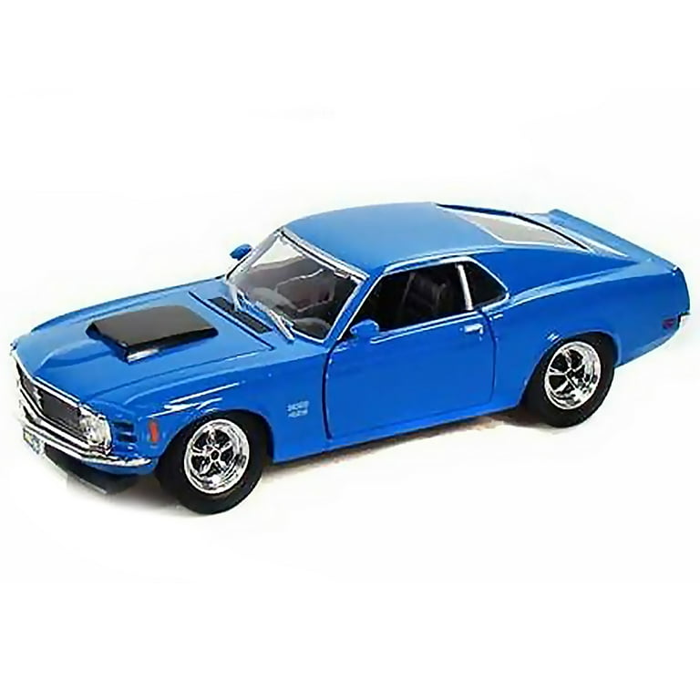 1/24 フォード MUSTANG BOSS 429 1970 1970 Ford Mustang Boss 429 Blue 1/24 Diecast Model Car by Motormax