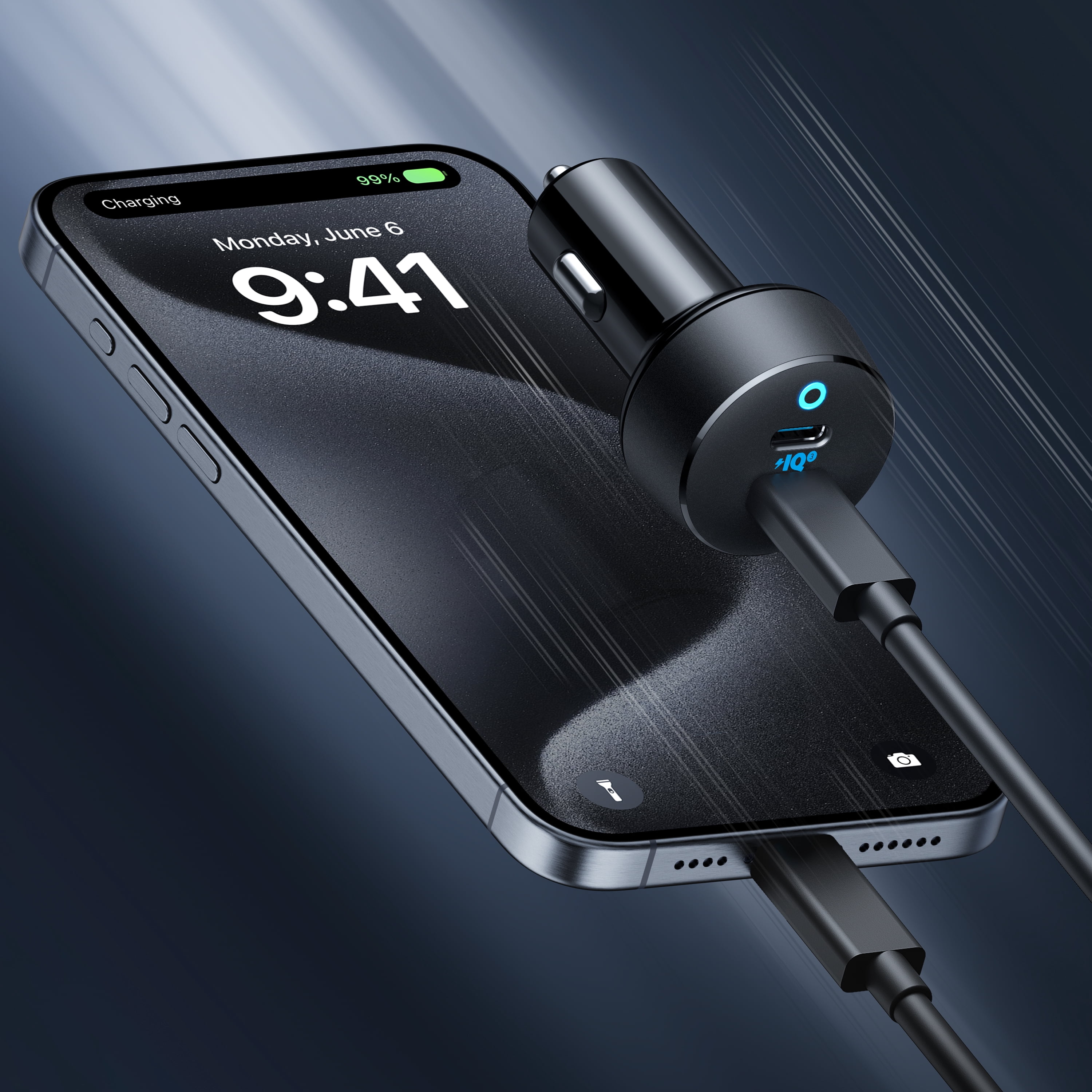 Anker PowerDrive III Duo Cell Phones Single Charger, 1 Pack