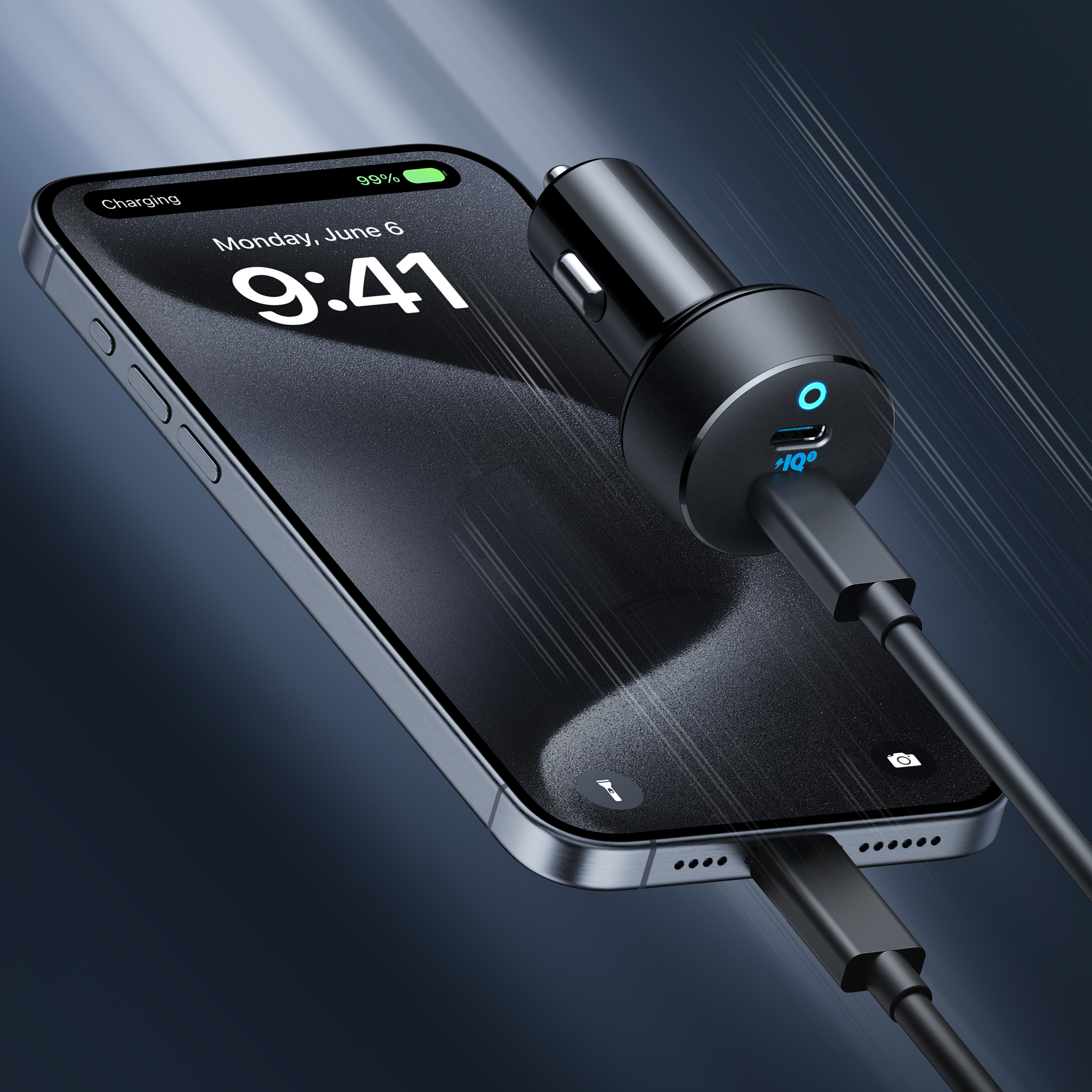 Anker 40W Dual USB-C Car Charger with PowerIQ 3.0 photo 2
