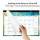thumbnail image 5 of Calendario de escritorio y de pared de 18 meses 2024-2025 | Formato grande de 56 x 43 cm | De enero de 2024 a junio de 2025 | Agenda para la oficina, la escuela o el hogar con bloques diarios, 5 of 6