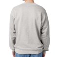 thumbnail image 4 of Hanes Unisex Ultimate Cotton Crewneck Sweatshirt, Soft Warm Fleece in 18 Colors, Sizes M-3XL, 4 of 7