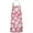 Red Daisy Flower, variant on White Daisy Flower Pattern Apron-Garden Aprons for Women with Pockets-Cotton Linen Waterproof Kitchen Cooking Gardening Aprons Adjustable for Kitchen,Cooking,BBQ and Salon 33x27 Inch