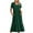 Green formal dresses for women, variant on up to 60% off Gifts Usmixi Formal Dresses for Women Casual Empire Waist Loose Flowy Ruffle Swing A Line Pocket Long Dresses V-Neck Short Sleeve Solid Summer Maxi Dress Navy s