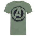 thumbnail image 1 of Avengers Mens Stencil Logo T-Shirt, 1 of 4